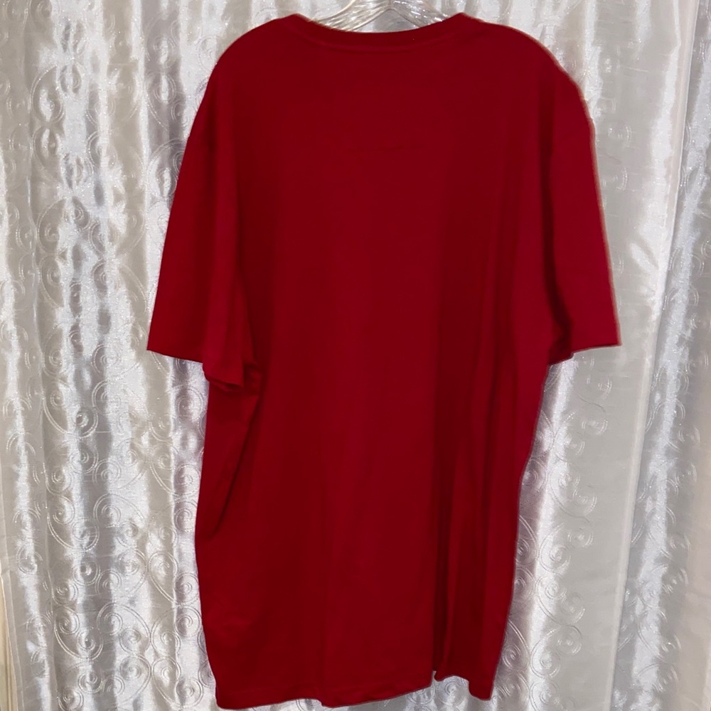 NWT Nautica Men's Red Tee with Navy and White Accents Size XXL π₯ YB7 - Picture 4 of 4